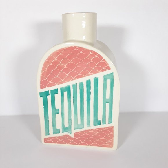 Streicher Other - TEQUILA STONEWARE VASE/DECANTER W/ HAND PAINTING BY ARTIST ETHAN STREICHER NEW